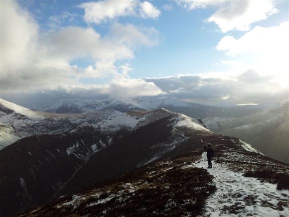 High Stile & Red Pike in the distance, this really is pure fun