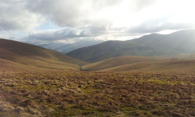 On the way to Blencathra, views west just to Derwent - 7.15pm