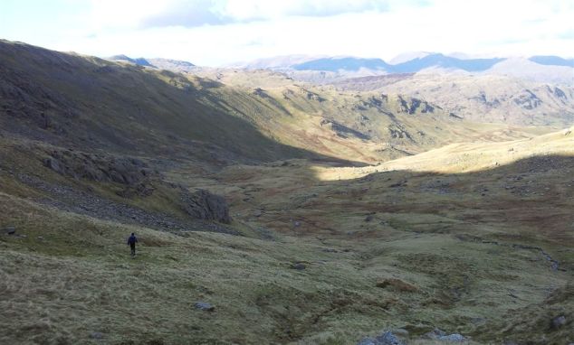 The Direct Route from Swirl Hawse to the 3 Shires