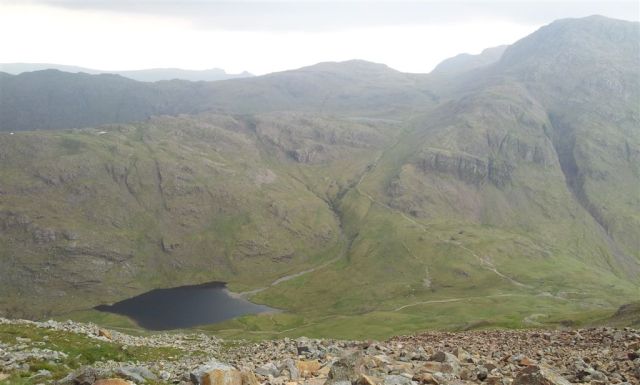 Descending to Sty Head & Sty Head Tarn, nice! Descending to Sty Head & Sty Head Tarn, nice!