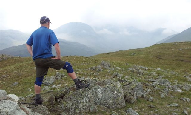 A true fashion icon, on Base Brown looking south to Great End & the Scafells A true fashion icon, on Base Brown looking south to Great End & the Scafells