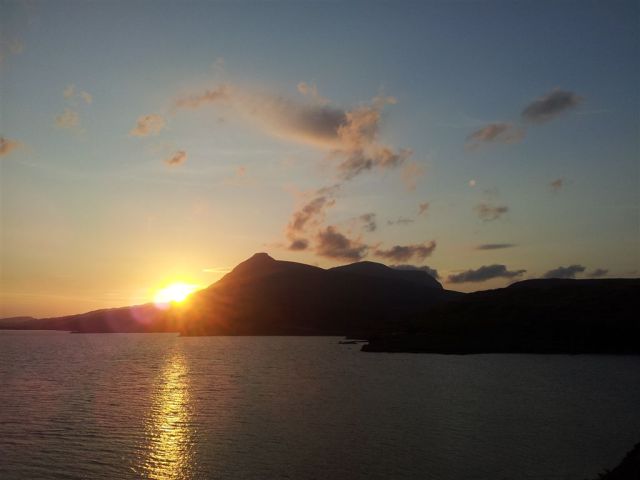 Quinag Sunset Quinag Sunset