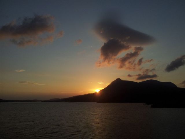 Quinag Sunset Quinag Sunset