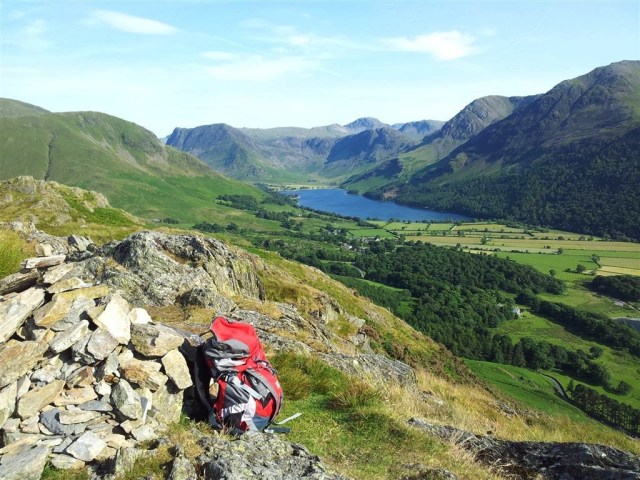 Similar shot but with the crucial addition of a red rucksack