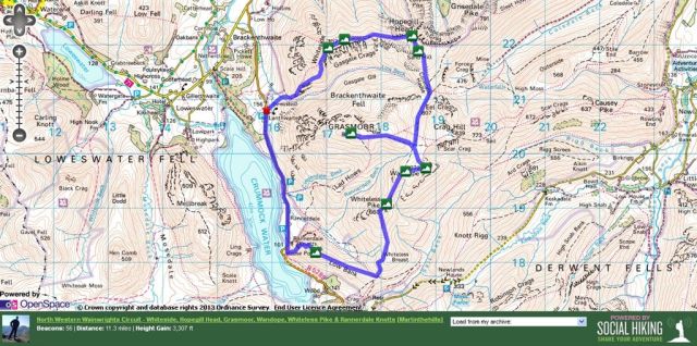 North Western Wainwrights Route