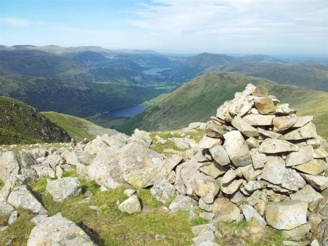 Caudle Head with Hartsop Dodd, Brothers Water & Ullswater behind