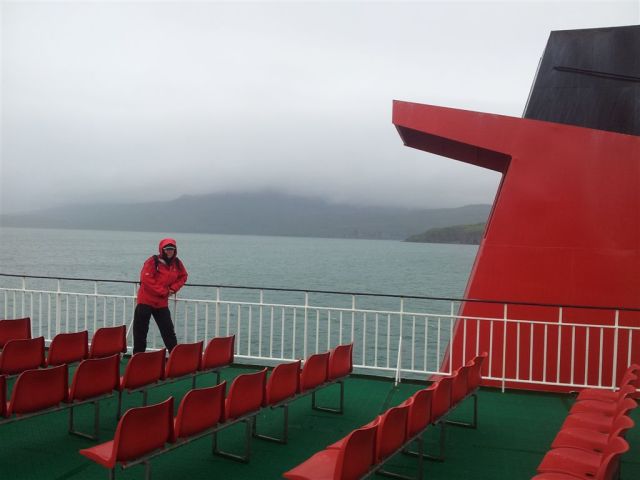 Nearing land in deteriorating weather