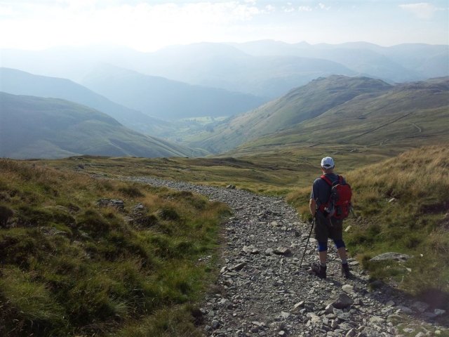 The route back to the car