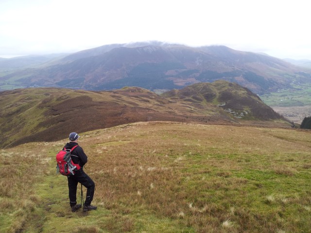 Looking back from the sloped of Lords Seat Looking back from the sloped of Lords Seat