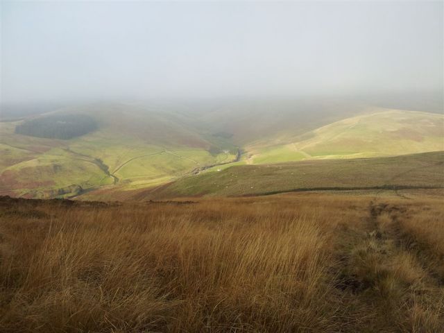 Nice views descending Shillhope Nice views descending Shillhope