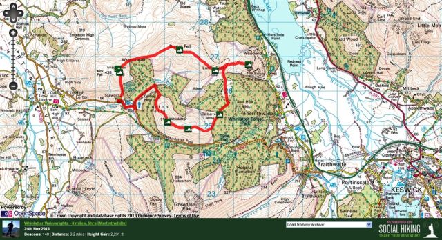 Whinlatter Wainwrights Route from Scawgill Bridge Whinlatter Wainwrights Route from Scawgill Bridge