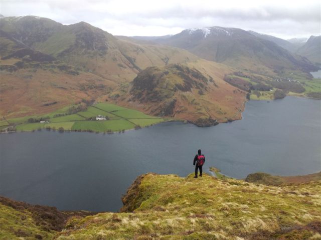 And even better with me - across to Rannerdale Knotts
