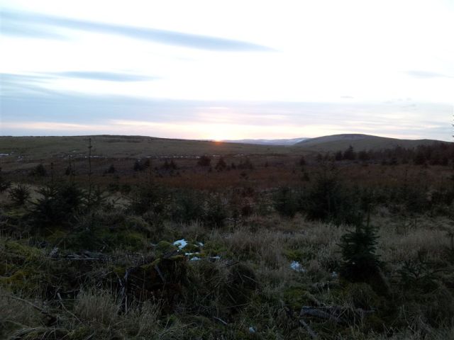 The sun disappearing The sun disappearing