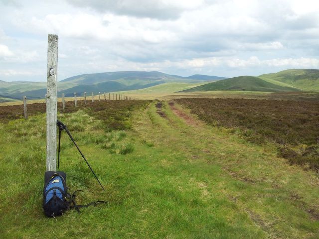 Windy Gyle from Wedder Leap, Coquet Valley, Cheviots_13