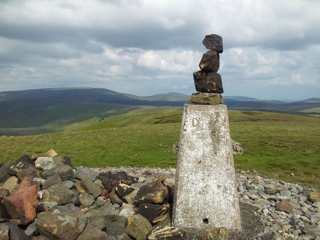 Windy Gyle from Wedder Leap, Coquet Valley, Cheviots_21