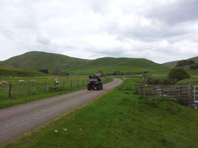 Windy Gyle from Wedder Leap, Coquet Valley, Cheviots_3