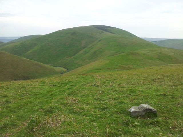 Windy Gyle from Wedder Leap, Coquet Valley, Cheviots_37