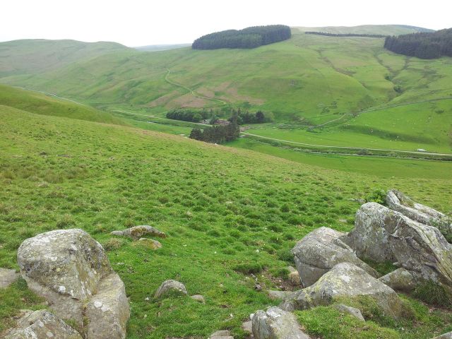 Windy Gyle from Wedder Leap, Coquet Valley, Cheviots_42