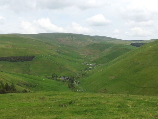 Windy Gyle from Wedder Leap, Coquet Valley, Cheviots_9