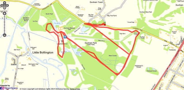 Dunham Park Route