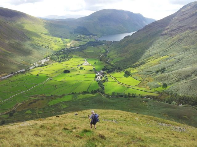 Gable, Kirk Fell & Wasdale Head from Seathwaite_11
