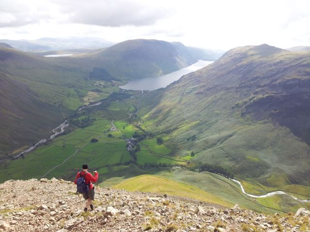 Gable, Kirk Fell & Wasdale Head from Seathwaite_14