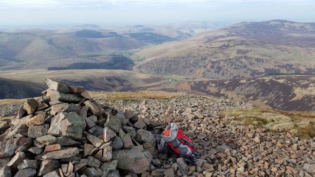 The Cheviot via the Bizzle from Langleeford_23