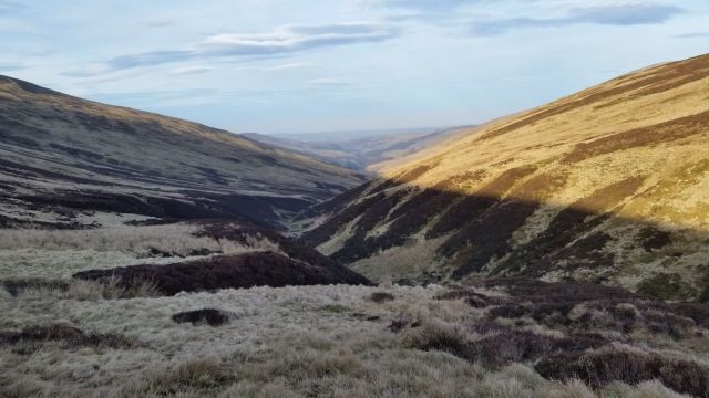 The Cheviot via the Bizzle from Langleeford_39