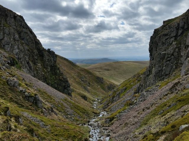 The Cheviot via the Hen Hole from Langleeford_30