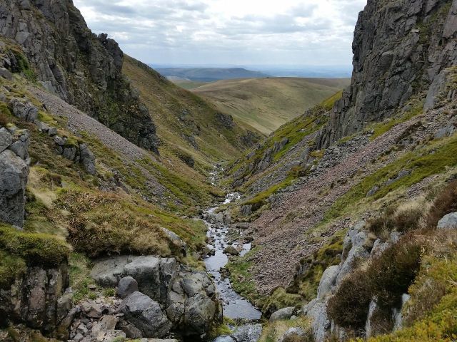 The Cheviot via the Hen Hole from Langleeford_31