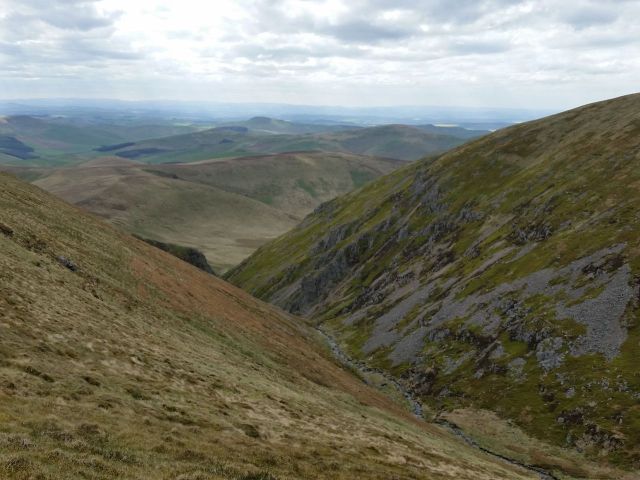 The Cheviot via the Hen Hole from Langleeford_34