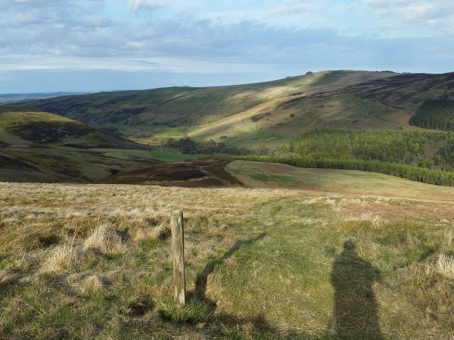 The Cheviot via the Hen Hole from Langleeford_45